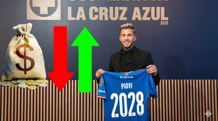 Gonzalo Piovi: su precio ACTUALIZADO tras renovación de contrato en Cruz Azul