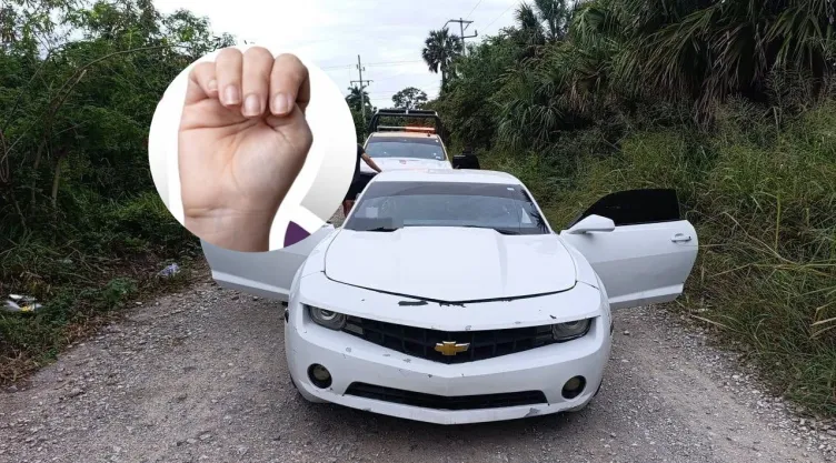 auto de detenido en Tamaulipas.