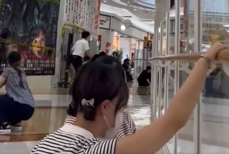 video de sismo en japón