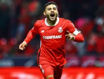 Alexis Vega, delantero de Toluca