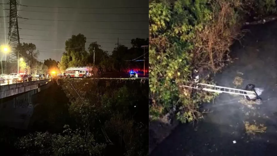 Mueren 5 estudiantes de veterinaria tras caer al interior de un canal de aguas negras en EDOMEX