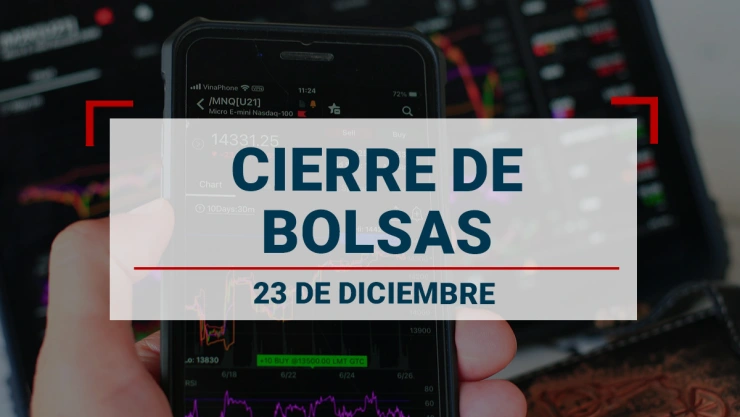 Cierre de Bolsas hoy 23 de diciembre de 2024