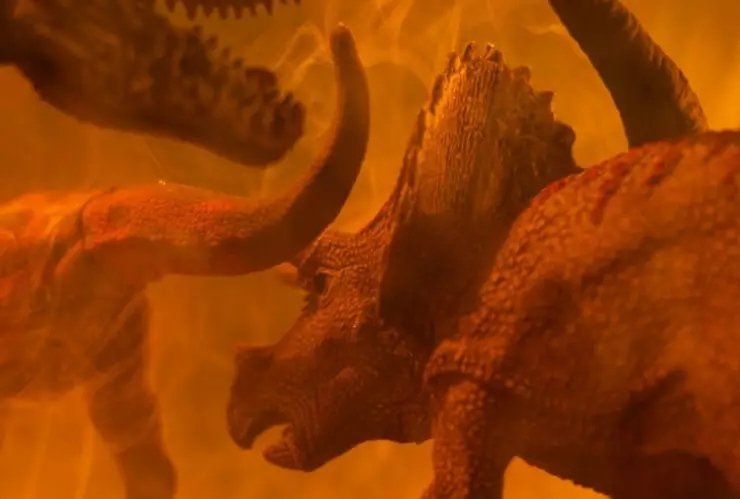 dinosaurios vivos caminando