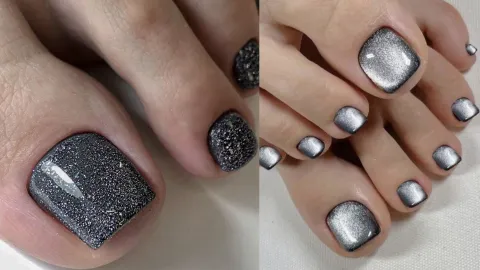 13 diseños de uñas para pies: de todos los colores para usarse en cualquier fecha del año.