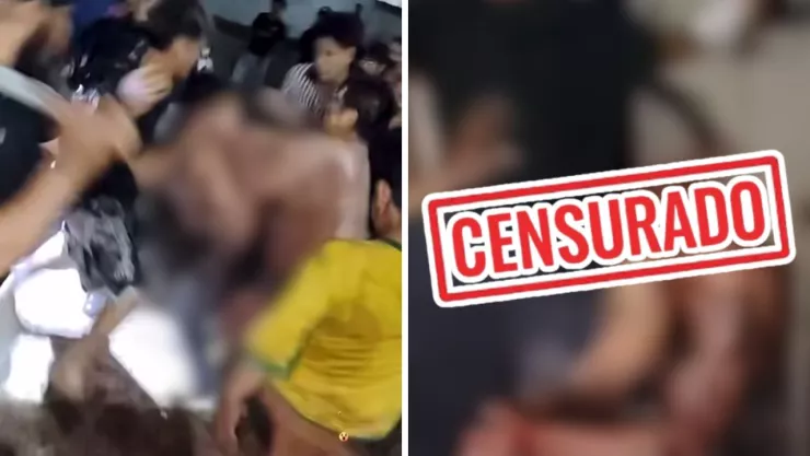 Habitantes se reunieron frente a una vivienda en el fraccionamiento Lomas 4