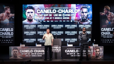 Canelo Charlo conferencia de prensa Nueva York pelea