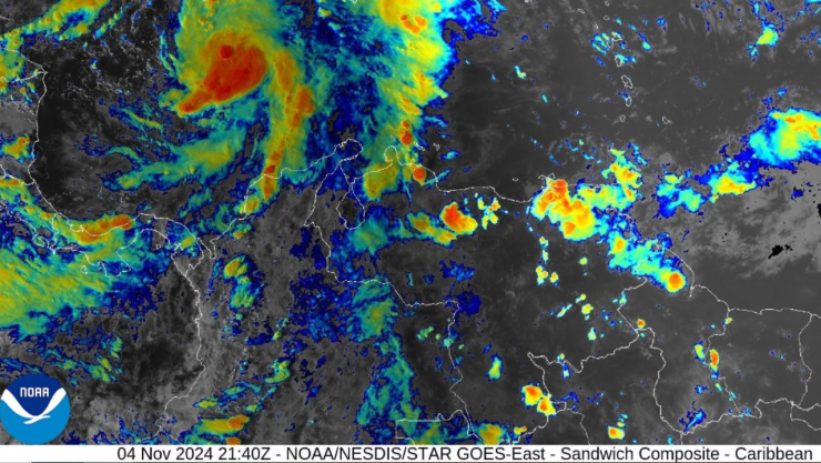 Tormenta tropical “Rafael”