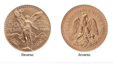 moneda conmemorativa oro
