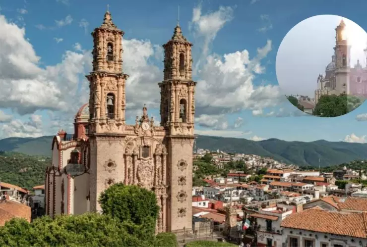 VIDEO Rayo impacta contra importante iglesia en Taxco, Guerrero; así se vivió.jpg