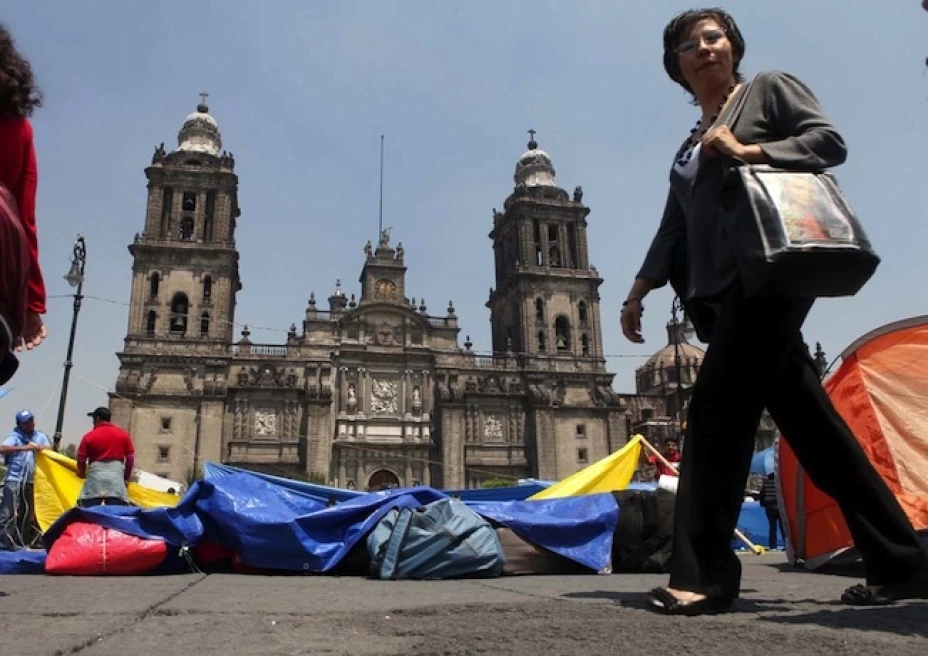 Marcharán desde el Zócalo