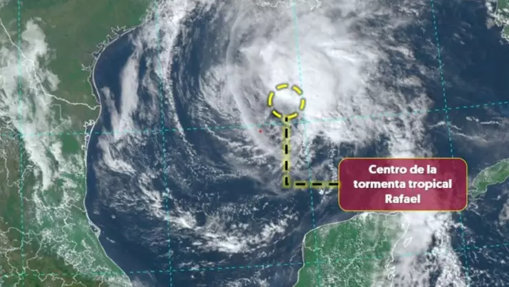Tormenta Tropical Rafael_ Así afectará al clima de Quintana Roo; esta es su ubicación.jpg