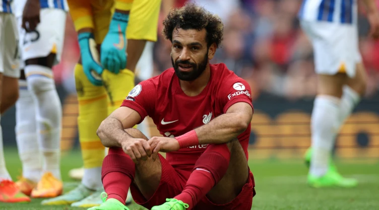 Mohamed Salah con el Liverpool