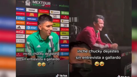 Chucky Lozano acapara a la prensa en conferencia