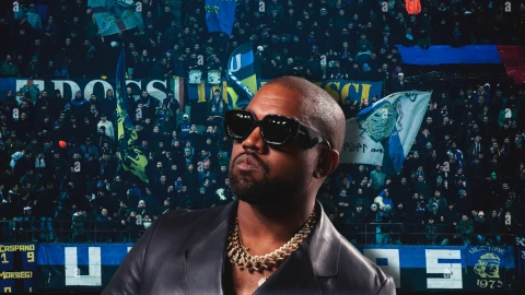 Kanye West y los Ultras del Inter de Milán