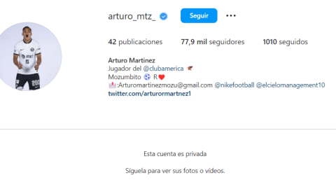 Instagram Arturo Martinez Mozumbito