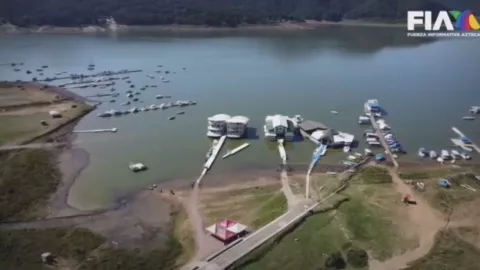 Sistema Cutzamala en niveles críticos