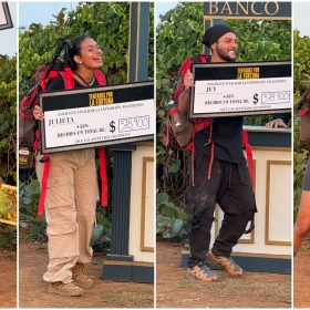 Tras cinco semanas de expedición en la selva, ocho de los 12 aventureros que iniciaron en Tentados por la fortuna 2025, lograron cruzar la meta llevándose un cheque por miles de pesos.