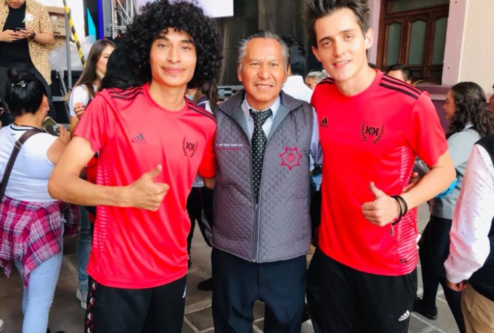 Dr. José Miguel Aguirre Ruíz con Gio y Cero de Ksk