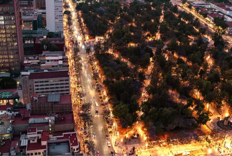 bloqueos marchas manifestaciones CDMX