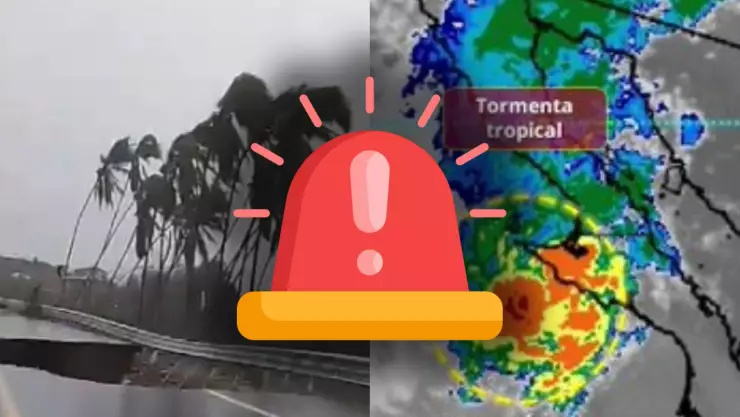 ¿En dónde se localiza la tormenta tropical ‘Priscilla’ HOY? Esta es su ubicación exacta y su posible trayectoria