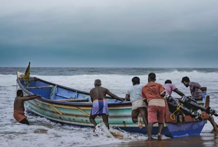 Pescadores en Veracruz hallan pierna humana flotando en el mar
