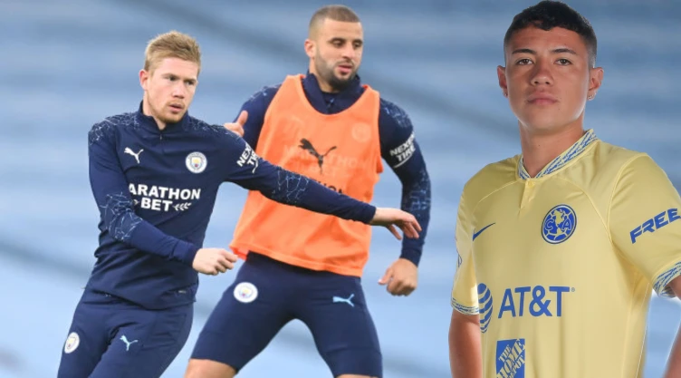 Walker, De Bruyn, Manchester City, Emilio Lara, América