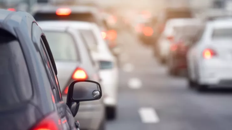 filas de automóviles en la CDMX