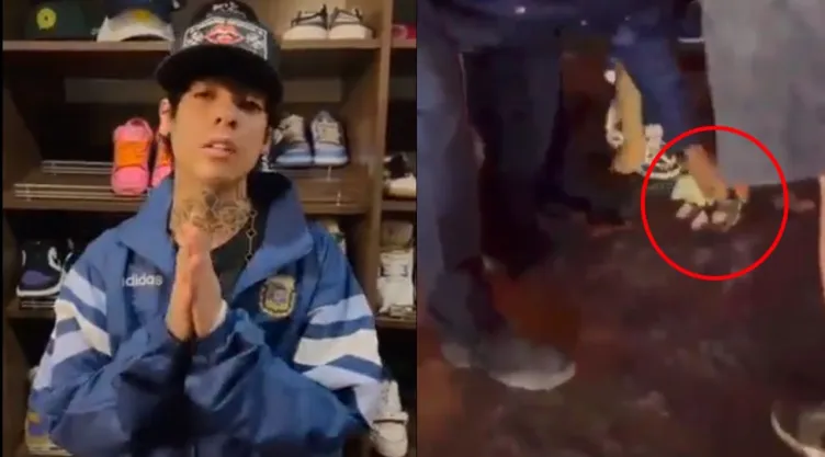 Video de Natanael Cano sobornando a policías en Hermosillo; ya fueron separados del cargo.jpg