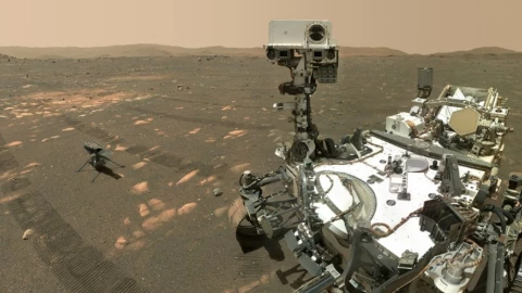 Marte descubrimiento NASA