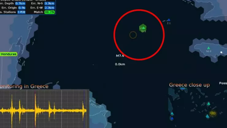Sismo Caribe hoy sábado 8 de febrero de 2025 ¿Cuál fue la magnitud y epicentro del temblorSismo Caribe hoy sábado 8 de febrero de 2025 ¿Cuál fue la magnitud y epicentro del temblor?