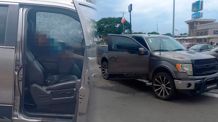 Ataque armado deja a una persona sin vida en un vehículo en el estacionamiento de Plaza Galerías en Tapachula