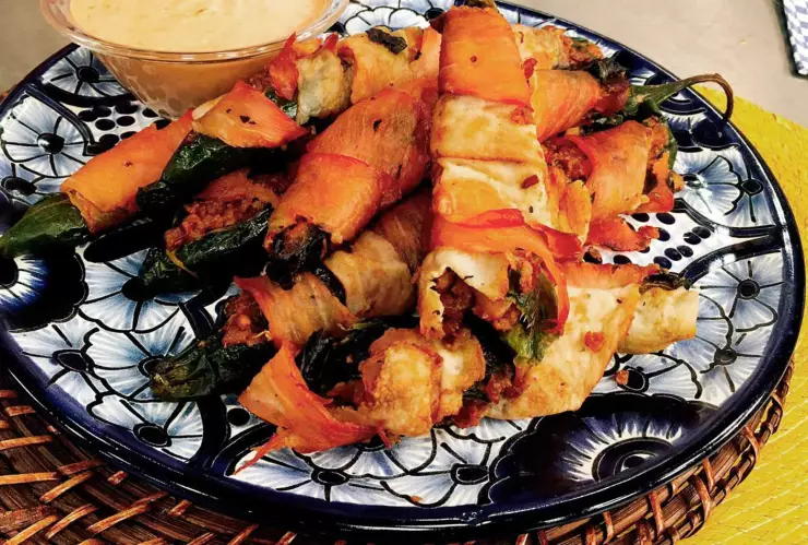 Chicharrón prensado home