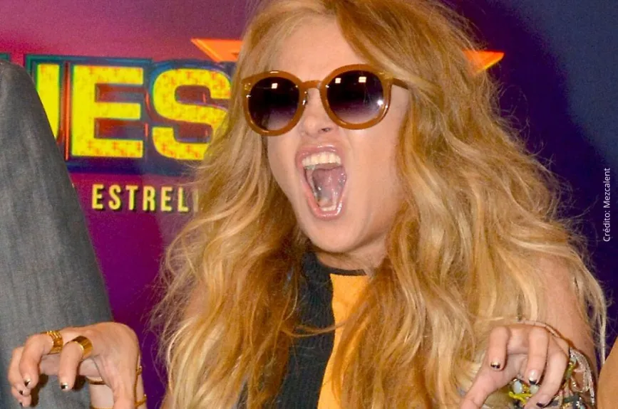 Paulina Rubio.