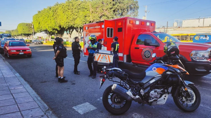Atropellan dos menores en Zaragoza Centro Histórico de Querétaro
