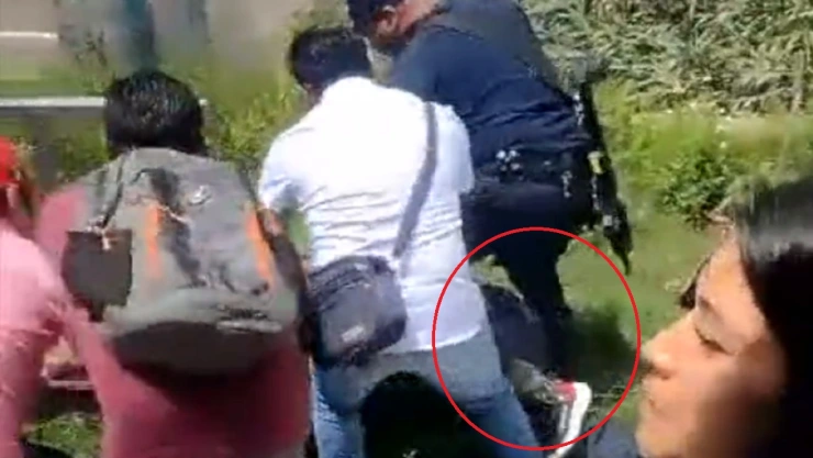 pasajeros golpiza ladrón ruta amozoc