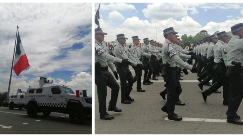 Guardia Nacional desfile 16 de septiembre