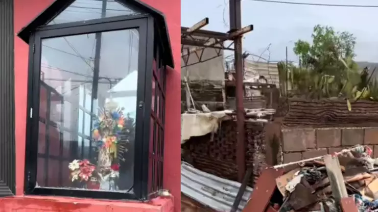 Virgen María intacta en Acapulco
