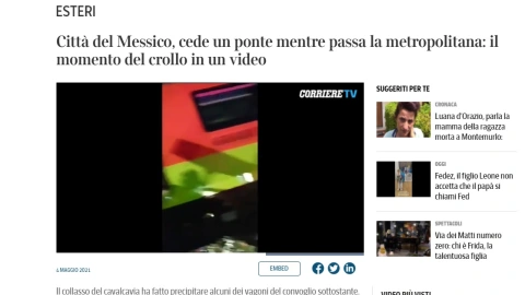 Tragedia en el metro de la CDMX