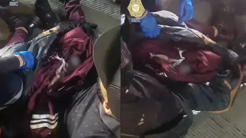 Ciclista rescata a bebé prematura abandonada en CDMX; tiene 27 semanas de gestación