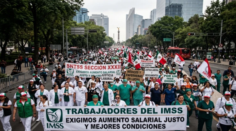 Mega Marcha del IMSS: ¿Qué se espera el próximo 30 de octubre?