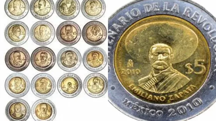 Moneda de 5 pesos