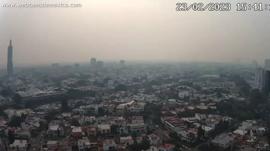 Incendio en Guadalajara jueves 23 de febrero Bosque de la Primavera