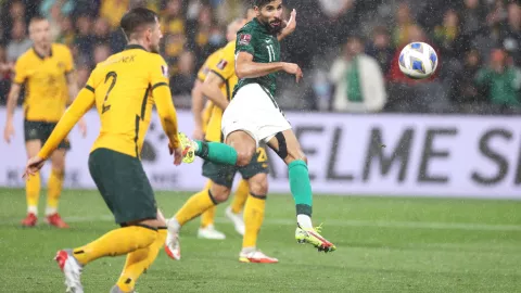 Australia v Saudi Arabia - Saleh Al-Shehri Qatar 2022