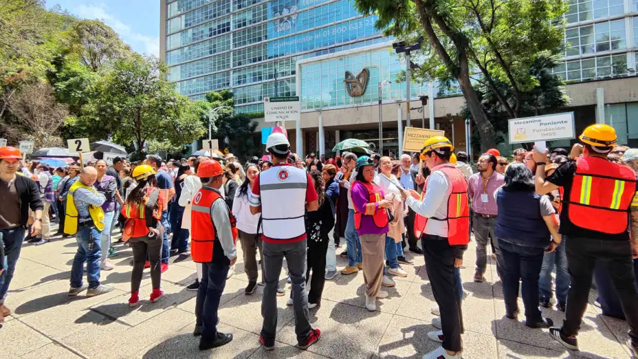 Segundo Simulacro Nacional IMSS.