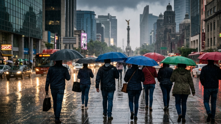 Fecha en que terminará el temporal de lluvias en CDMX