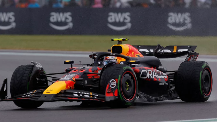 Sergio Pérez en GP Gran Bretaña