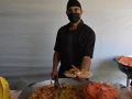Ricos y deliciosos platillos tuvimos en el centro de acopio