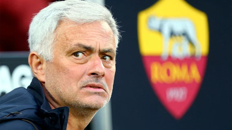 José Mourinho, técnico de la Roma