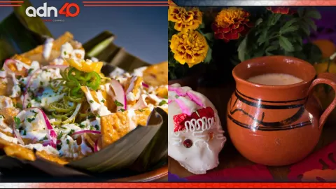 Platillos para Día de Muertos hechos con flor de cempasúchil
