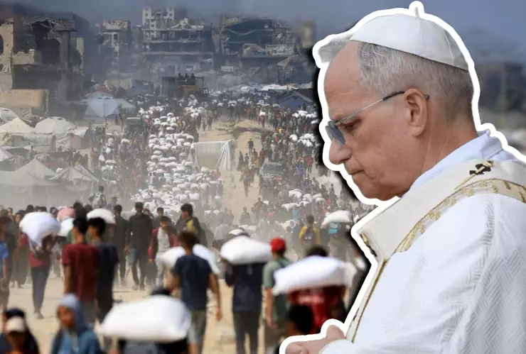 Papa León XIV condena _castigo colectivo_ en Gaza y pide máximo respeto al derecho humano.jpg